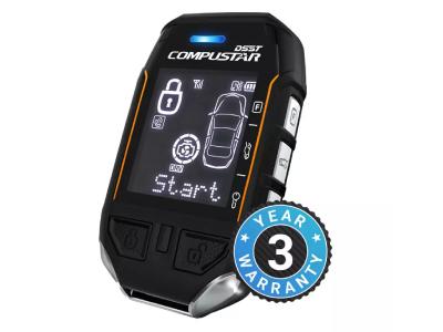 Compustar 2-Way LCD 3-Mile Range Remote Kit - RF-P2WT11-SS