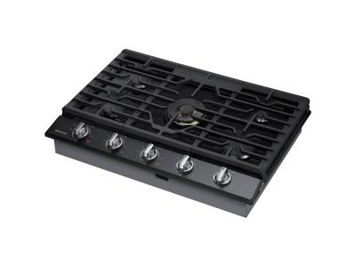 36" Samsung Gas Cooktop with 22K BTU Dual Power Burner - NA36K7750TG/AA