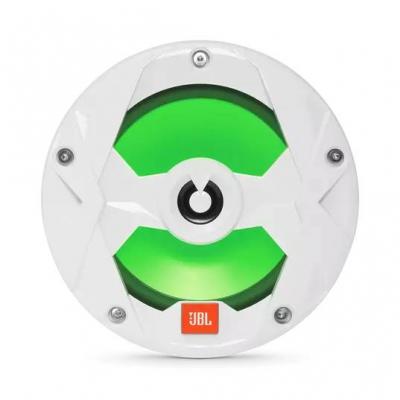 JBL Club Marine 6.5 Inch Two-Way Marine Audio Speaker with RGB Lighting - MS65LW