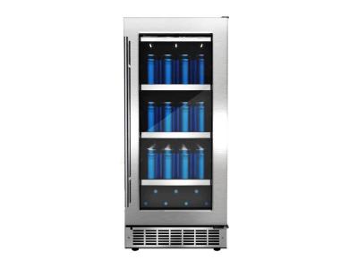 15" Silhouette Piedmont Single Zone Beverage Center - DBC031D4BSSPR