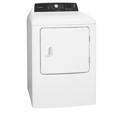 27" Frigidaire 6.7 Cu. Ft. High Efficiency Free Standing Electric Dryer - CFRE4120SW