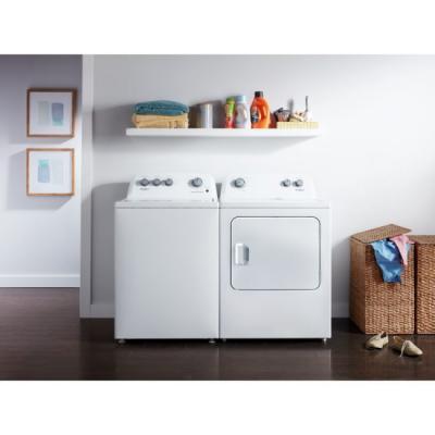 Whirlpool 4.4 cu. ft.Top Load Washer And Top Load 7.0 cu. ft. Electric Dryer - WTW4855HW-YWED4850HW