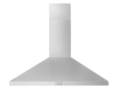 36" Whirlpool Chimney Wall Mount Range Hood In Stainless Steel - WVW73UC6LS