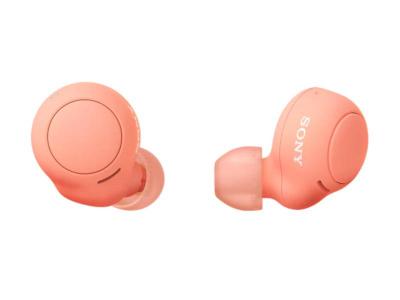 Sony Truly Wireless Headphones in Orange - WFC500/D