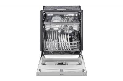 24" LG Front Control Dishwasher with QuadWash and EasyRack - LDFN4542S