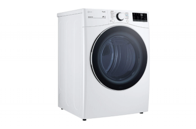 27" LG 7.4 Cu. Ft. Electric Dryer with Built-In AI Sensor Dry and Touch Control Panel - DLE3600W