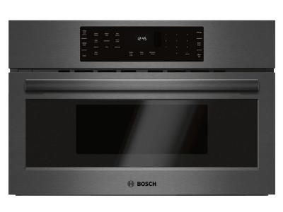  30" Bosch 800 Series Speed Oven Black Stainless Steel - HMC80242UC