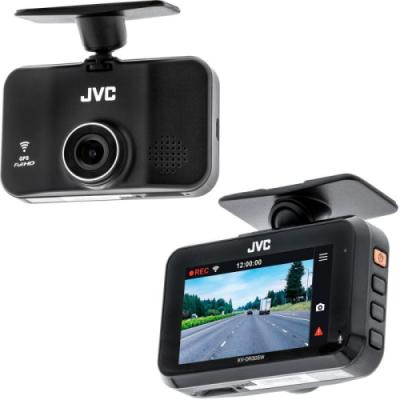 HD dash cam with 2.7" display, GPS, and Wi-Fi