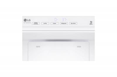 22" LG Panel-Ready 9 cu.ft. Counter Depth Combi 2 Door Bottom Freezer  - LSBNC1021P