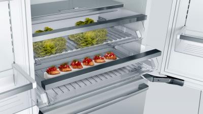 36" Bosch Benchmark Built-In French Door Refrigerator with Home Connect - B36BT930NS