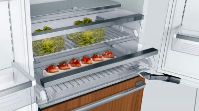 36" Bosch Benchmark Built-in French Door Refrigerator with Home Connect - B36IT900NP