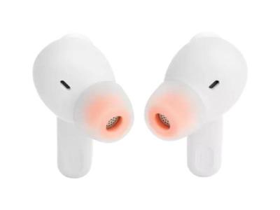 JBL True Wireless Noise Cancelling Earbuds in White - JBLT230NCTWSWAM