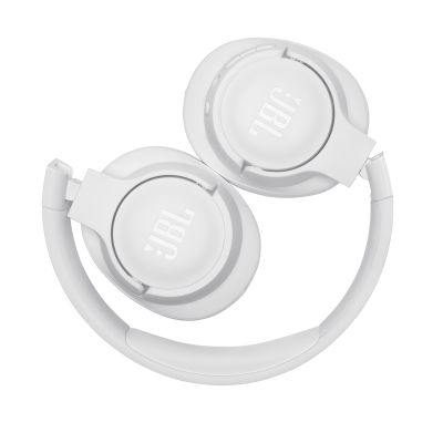 JBL Wireless Over-Ear Headphones in White - JBLT710BTWHTAM