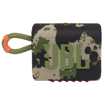 JBL Go 3 Portable Waterproof Speaker In Squad - JBLGO3SQUADAM