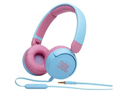JBL JR 310 Wired Kids On-ear Headphones In Blue - JBLJR310BLU