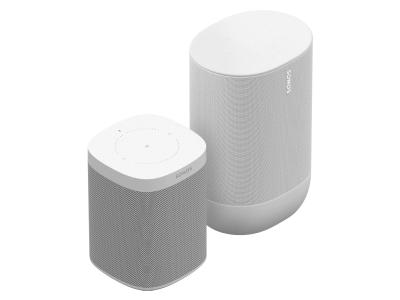 Sonos Indoor Outdoor Speaker Set With Sonos Move And One -Indoor Outdoor Set (W)