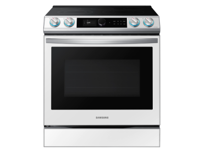 30" Samsung 6.3 Cu. Ft. Slide-in Electric Range With True Convection and Air Fry - NE63BB871112AC