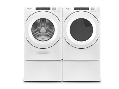 Whirlpool Front Load Washer and Front Load Electric Dryer - WFW5620HW-YWED5620HW