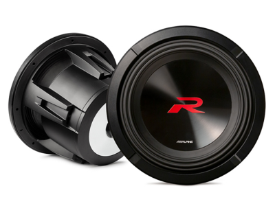 Alpine 10-inch R-Series Subwoofer with Dual 2-Ohm Voice Coils - R2-W10D2