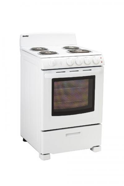 24" Danby 2.9 Cu. Ft. Single Oven Electric Range - DER244WC