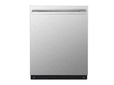 24" LG STUDIO Top Control Smart Dishwasher with QuadWash and TrueSteam - LSDTS9882S