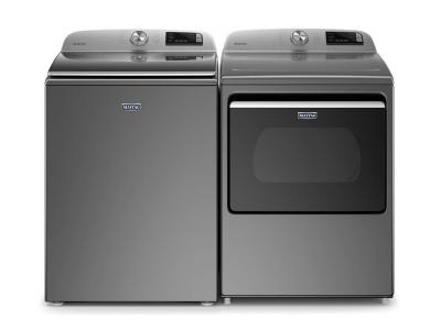 27" Maytag 4.7 Cu. Ft. Top Load Washer And 7.4 Cu. Ft. Smart Top Load Electric Dryer - MVW6230HC-YMED6230HC