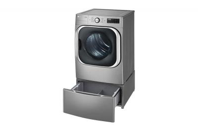 29" LG Mega Capacity Smart Wi-fi Enabled Front Load Electric Dryer With TurboSteam and Built-In Intelligence - DLEX8980V