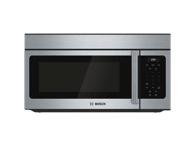 30" Bosch 1.6 Cu. Ft. 300 Series Over-the-Range Microwave In Stainless Steel - HMV3053C