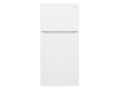 Frigidaire Top Mount Refrigerator LED Lighting In White - FFTR2045VW