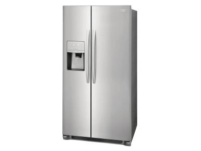 36" Frigidaire 22.2 Cu. Ft. Counter-Depth Side-by-Side Refrigerator - FFSC2323TS