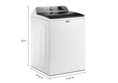 28" Maytag 5.5 Cu. Ft. Top Load Washer With Deep Fill - MVW6200KW
