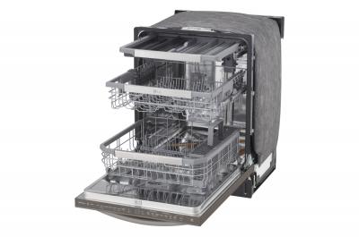 24" LG Top Control Dishwasher With QuadWash And TrueSteam - LDT7808BD