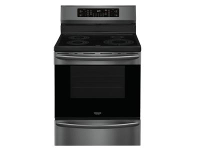 30" Frigidaire Gallery 5.4 Cu. Ft. Freestanding Induction Range With Air Fry In Black Stainless Steel - GCRI305CAD