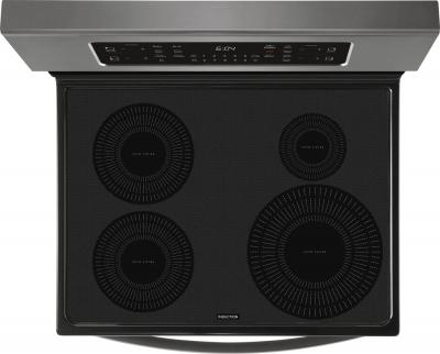 30" Frigidaire Gallery 5.4 Cu. Ft. Freestanding Induction Range with Air Fry In Black Stainless Steel - GCRI305CAD