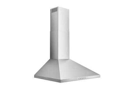 30" Broan Convertible Wall-Mount Pyramidal Chimney Range Hood With 450 MAX CFM In Stainless Steel - BWP1304SS