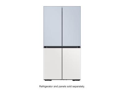 Samsung Bespoke 4-Door Flex Refrigerator Panel in Matte Sky Blue Glass - RA-F18DUU48/AA