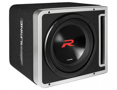 12" Alpine R-Series Halo Preloaded Subwoofer Enclosure with ProLink - R2-SB12V