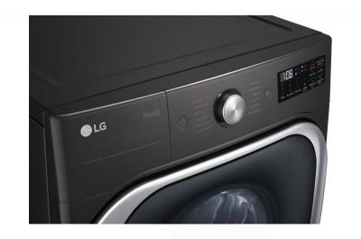 29" LG 9.0 Cu. Ft. Mega Capacity Smart Wi-fi Enabled Front Load Electric Dryer - DLEX8900B