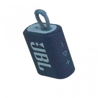 JBL Go 3 Portable Bluetooth Speaker in Blue - JBLGO3BLUAM