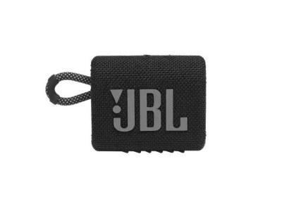 JBL Go 3 Portable Bluetooth Speaker in Black - JBLGO3BLKAM