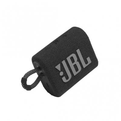 JBL Go 3 Portable Bluetooth Speaker in Black - JBLGO3BLKAM