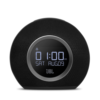 JBL Bluetooth clock radio with USB charging and ambient light - JBLHORIZONBLKAM