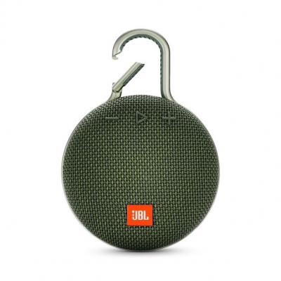 JBL A full-featured waterproof portable Bluetooth speaker with surprisingly powerful sound.-JBLCLIP3GRN