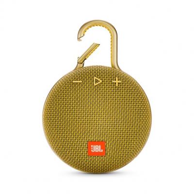 JBL A full-featured waterproof portable Bluetooth speaker with surprisingly powerful sound.-JBLCLIP3YEL