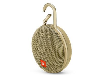 JBL A full-featured waterproof portable Bluetooth speaker with surprisingly powerful sound.-JBLCLIP3SAND