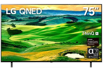 75" LG 75QNED80UQA Quantum Dot Nanocell 4K Ultra HD LED TV
