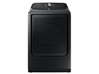 27" Samsung 7.4 Cu. Ft. Electric Dryer With SmartThings In Black - DVE50A5405V