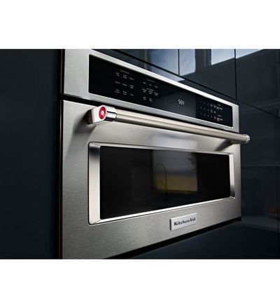 27" KitchenAid 1.4 Cu. Ft. Built In Microwave Oven With Convection Cooking - KMBP107ESS