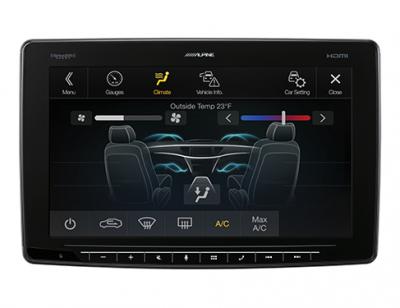 Alpine Halo11 Multimedia Receiver With 11 Inch Floating Touchscreen Display - ILX-F411