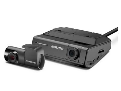 Alpine Premium 1080P Night Vision Dash Camera Bundle With Built-In Drive Assist - DVR-C320R